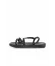 Siyah Ip Ipanema Meu Sol Flatform Kadın Sandalet