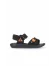 Siyah Rd Rider Free Style Erkek Sandalet