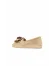Taba Açık Süet Kadın Espadril Sandalet