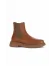 Taba Deri Kadın Düz Bot