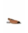 Taba Deri Kadın Düz Sandalet