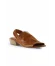 Taba Deri Kadın Topuklu Sandalet