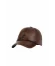 Taba Koyu Deri-1 Erkek Şapka