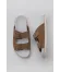 Taba Süet Erkek Düz Terlik