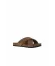 Taba Süet Erkek Düz Terlik