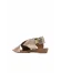 Vizon Deri Kadın Sandalet