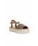 Yeşil Deri Kadın Espadril Sandalet