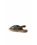 Yeşil Deri Kadın Espadril Sandalet
