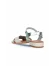 Yeşil Deri Kadın Topuklu Sandalet