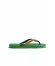 Yeşil Havaianas HAVAIANAS BRASIL MIX LEAF GREEN/MARINE BLUE