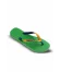 Yeşil Havaianas HAVAIANAS BRASIL MIX LEAF GREEN/MARINE BLUE