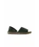 Yeşil Süet Kadın Espadril Ayakkabı