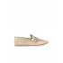 Bej Deri Kadın Düz Ayakkabı