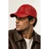 Kırmızı İğne Baskı Kadın Şapka