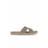 Kum Pudra Alf Süet Kadın Espadril Terlik