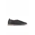 Siyah Deri Kadın Günlük Ayakkabı