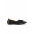 Siyah Deri Kadın Loafer