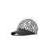 Siyah Deri-Zebra Deri Kadın Şapka
