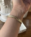14K Altın Kaplama Özel Seri Bileklik