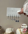 6lı Çiçek Küpe Seti
