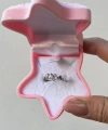 Mini Çiçek Yüzük | Çelik