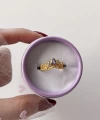 Rapunzel Taç Yüzük I Çelik