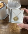 Aslan Vintage Madalyon Kolye I 925 Gümüş