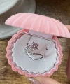 Pembe Taşlı Çiçek Yüzük I Çelik