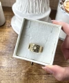 Güneş Motifli Vintage Yüzük I Çelik