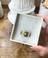 Güneş Motifli Vintage Yüzük I Çelik