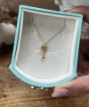 Minimal Anahtar Kolye I 925 Gümüş