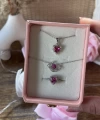 Petia Kolye, Bileklik ve Yüzük Takımı I 925 Gümüş