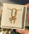 Çok Charmlı Şans Kolye I Çelik