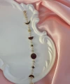 Bordo Taşlı Çoklu Bileklik I Xuping