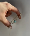 Turkuaz Taşlı Çoklu Bileklik I Xuping