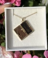 Kapaklı Sunshine Kolye I Çelik