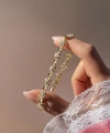 Rosaline Bileklik I 14K Altın Kaplama