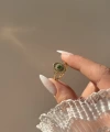 Yeşil Taşlı Oval Yüzük