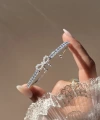 Prenses İncili Fiyonk Bileklik