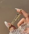 Renkli Taşlı Fatma Ana Eli Bereket Bileklik