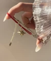 Kuzey Yıldızı Charmlı ve Kırmızı İpli Halhal