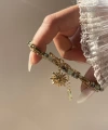 Güneş Charmlı Taşlı Bileklik