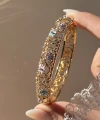 Mix Renkli Mini Çiçekli Saten Bileklik