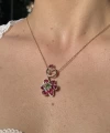 Kırmızı S. Lida Kolye