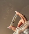 Dağınık Baget Taşlı Kelepçe Bileklik