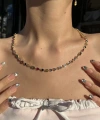 Renkli Geo Choker Kolye