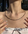 Renkli Geo Choker Kolye