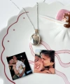 Oval Fotoğraflı Kolye