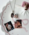 Oval Fotoğraflı Kolye