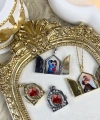 Desenli Pencere Fotoğraflı Kolye
